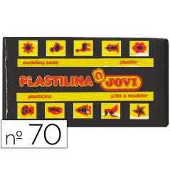 Plastilina jovi 70 negro -unidad -tamaño pequeño