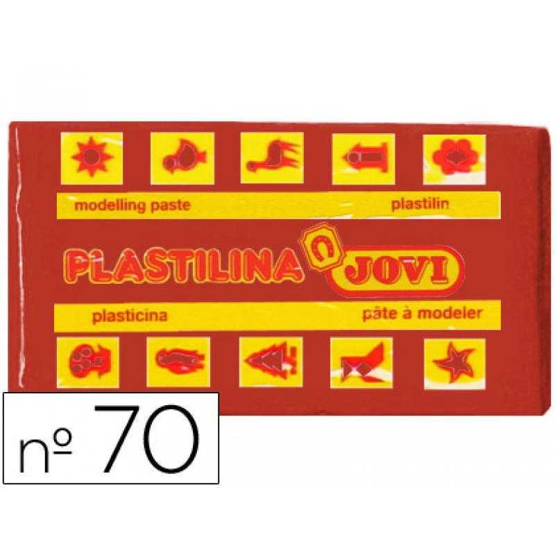 Plastilina jovi 70 marron -unidad -tamaño pequeño