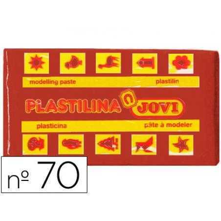Plastilina jovi 70 marron -unidad -tamaño pequeño