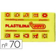 Plastilina jovi 70 amarillo claro -unidad -tamaño pequeño