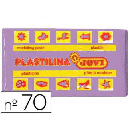 Plastilina jovi 70 lila -unidad -tamaño pequeño