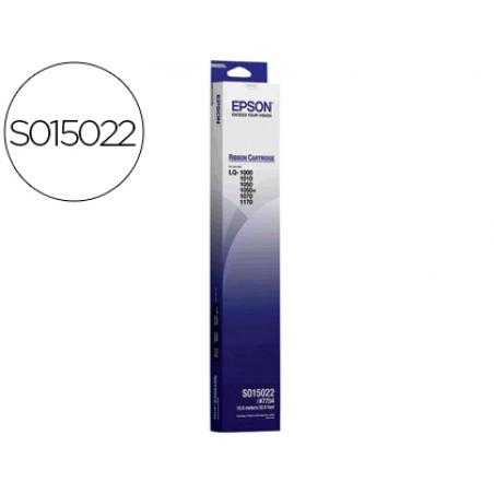 Cinta maquina epson original lq-1000/1010/1050/1070/1070+ 1170 negra (7754)