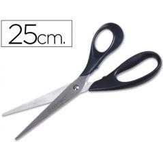Tijera oficina q-connect inoxidable 10" -25 cm -blister