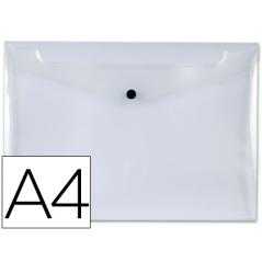Carpeta liderpapel dossier broche 34044 polipropileno din a4 incolora 50 hojas