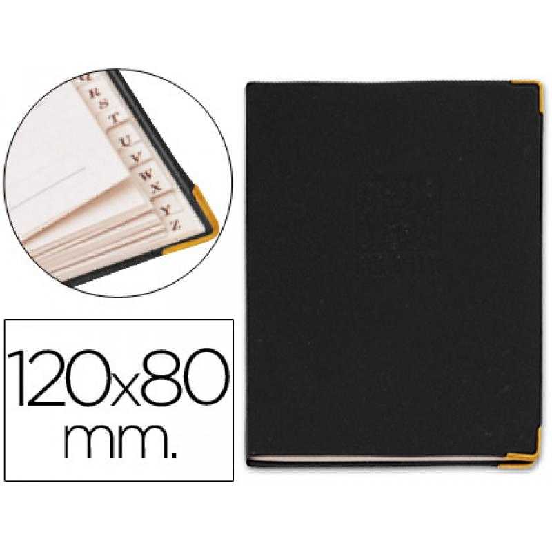 Listin telefonico 9030 tapa flexible tamaño 12x8 cm -con cantónera dorada