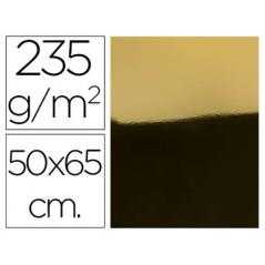Cartulina liderpapel 50x65 cm 235g/m2 metalizada oro