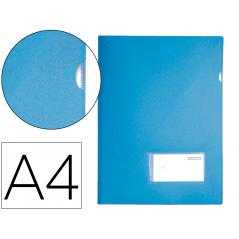 Carpeta liderpapel dossier a4 uñero celeste opaco
