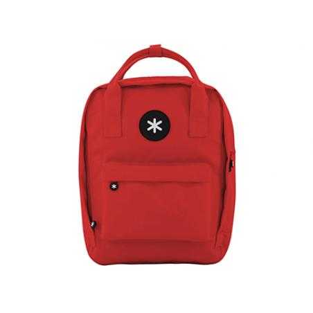 Cartera antartik mochila 2 asas y bolsillos exteriores rojo 300x115x390 mm