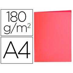 Subcarpeta liderpapel a4 rojo pastel 180g/m2