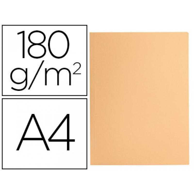 Subcarpeta liderpapel a4 naranja pastel 180g/m2