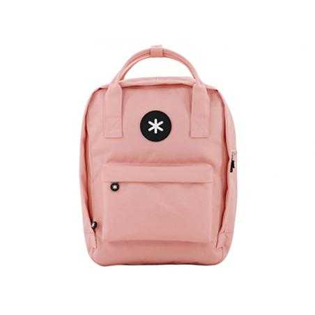 Cartera antartik mochila 2 asas y bolsillos exteriores coral 300x115x390 mm