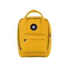 Cartera antartik mochila 2 asas y bolsillos exteriores amarillo 300x115x390 mm