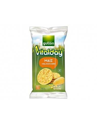 Tortitas de maiz gullon vitalday 108 gr paquete de 4 unidades de 27,5 gr