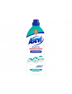Limpiahogar desinfectante asevi gerpostar plus para suelos y superficies botella 1100 ml