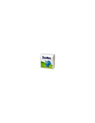 Servilleta scottex original 1 capa color blanco 30x30 cm paquete de 64 unidades