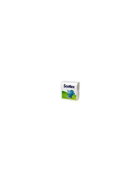 Servilleta scottex original 1 capa color blanco 30x30 cm paquete de 64 unidades