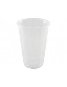 Vaso de plastico reutilizable transparente 550 ml paquete de 10 unidades