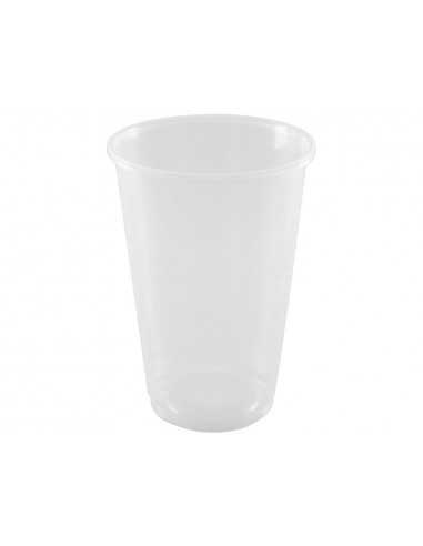 Vaso de plastico reutilizable transparente 550 ml paquete de 10 unidades