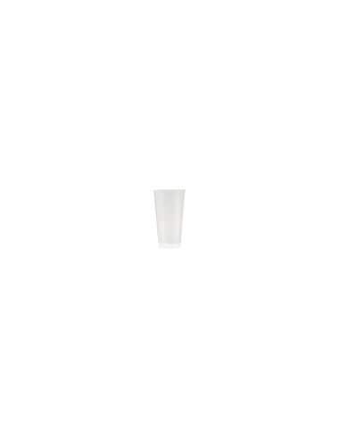 Vaso de plastico reutilizable transparente 400 ml paquete de 10 unidades