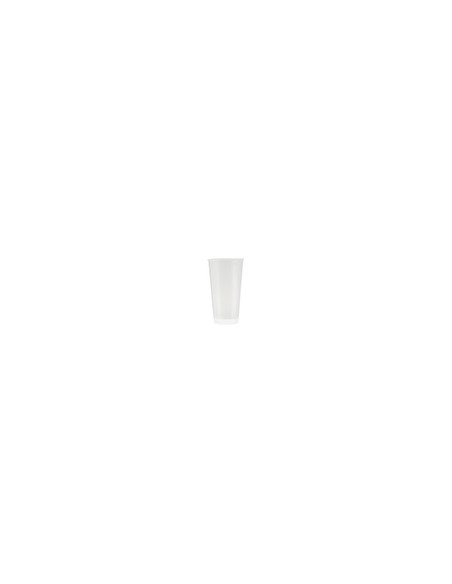 Vaso de plastico reutilizable transparente 400 ml paquete de 10 unidades