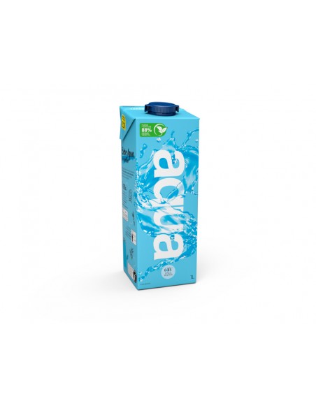 Agua mineral only water brik 1000 ml