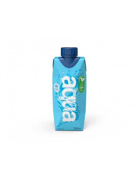 Agua mineral only water brik 330 ml