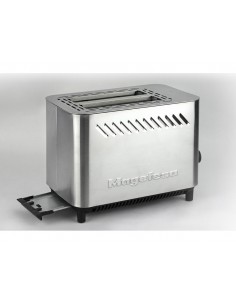 Tostador magefesa jour doble boca 820w acero inoxidable con bandeja recogemigas