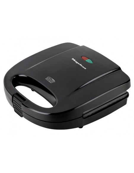 Sandwichera magefesa suisse black 750w con asa fria al tacto antiadherente
