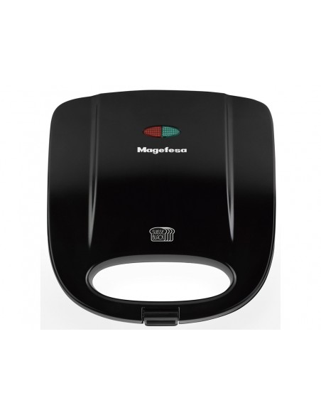 Sandwichera magefesa suisse black 750w con asa fria al tacto antiadherente Sandwichera magefesa suisse black 750w con asa fria al tacto antiadherente