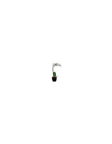 Flor artificial paperflow orquidea blanca 40 cm