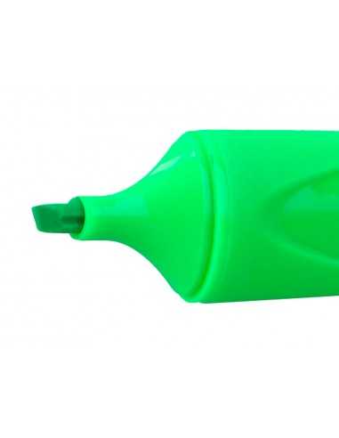 Rotulador artline fluorescente ek-690 eco green punta biselada verde