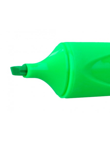 Rotulador artline fluorescente ek-690 eco green punta biselada verde