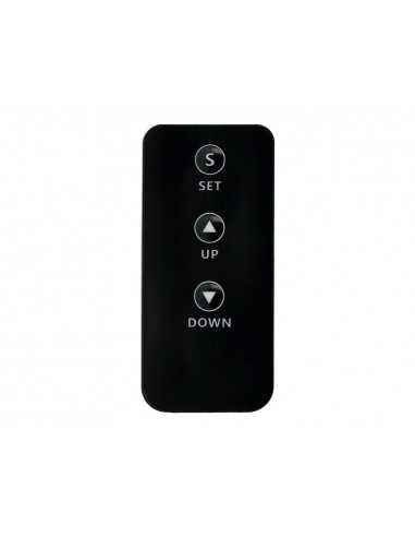 Reloj q-connect digital de pared digital con alarma redondo 27 cm