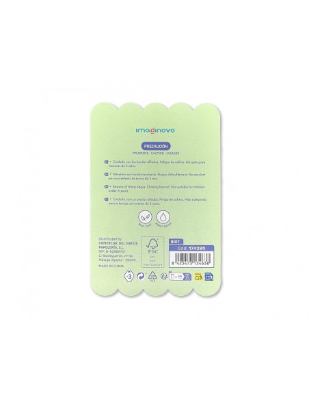 Bloc notas adhesivas imaginovo meow 20 hojas nubes 70x70 mm