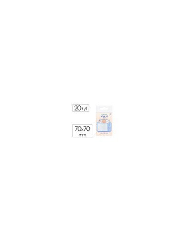 Bloc notas adhesivas imaginovo meow 20 hojas television 70x70 mm