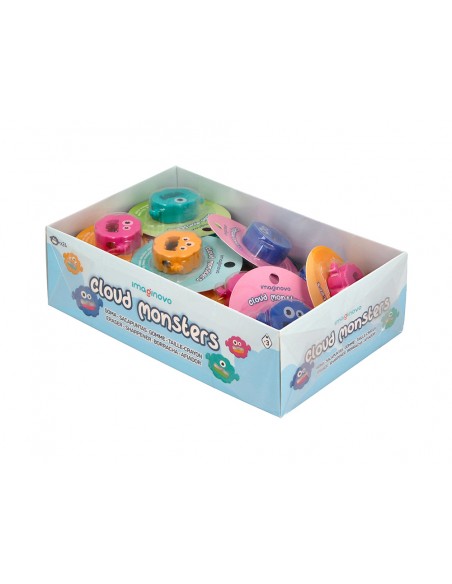 Goma de borrar imaginovo erase it monstruo con sacapuntas colores surtidos Goma de borrar imaginovo erase it monstruo con sacapuntas colores surtidos