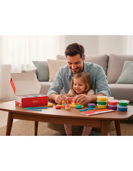 Pasta para modelar imaginovo de secado al aire set de 12 colores shape it dessert dream herramientas e instrucciones Pasta para modelar imaginovo de secado al aire set de 12 colores shape it dessert dream herramientas e instrucciones
