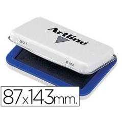 Tampon artline nº2 azul 87x143 mm