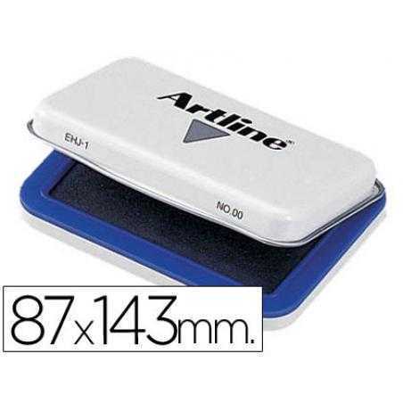 Tampon artline nº2 azul 87x143 mm