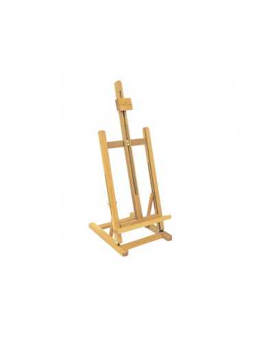 Caballete pintor de sobremesa liderpapel madera de pino barnizado 80x27,5x30 cm certificado fsc