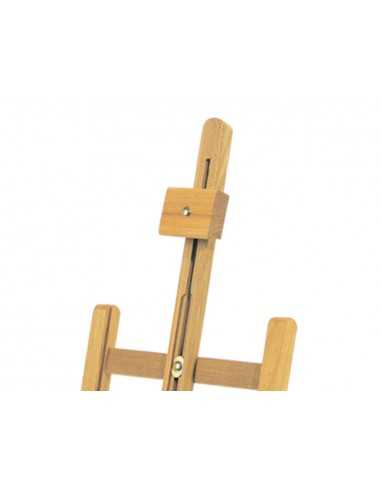 Caballete pintor de sobremesa liderpapel madera de pino barnizado 80x27,5x30 cm certificado fsc