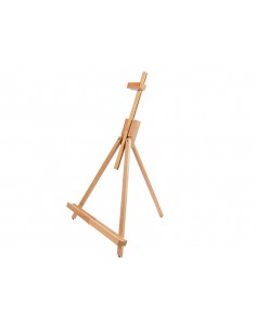 Caballete pintor de sobremesa liderpapel madera de haya barnizado 47x38x31 cm certificado fsc