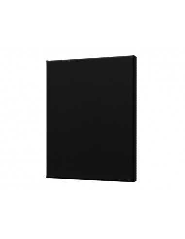 Bastidor negro liderpapel 12p lienzo grapado parte trasera algodon 100% 46x61 cm gramaje 320g/m2 certificado fsc