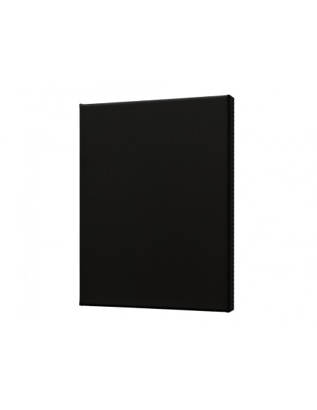 Bastidor negro liderpapel 4p lienzo grapado parte trasera algodon 100% 22x33 cm gramaje 320g/m2 certificado fsc