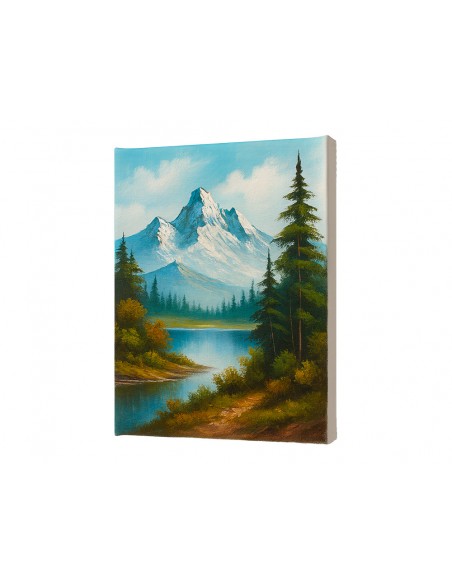 Bastidor 3d extragrueso liderpapel 6f grapado parte trasera algodon 100% 33x41 cm gramaje 380g/m2 certificado