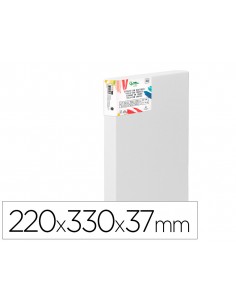 Bastidor 3d extragrueso liderpapel 4p grapado parte trasera algodon 100% 22x33 cm gramaje 380g/m2 certificado