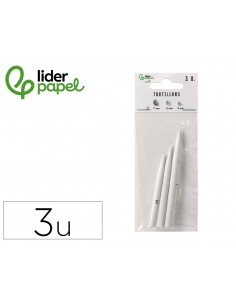 Difumino liderpapel bolsa de 3 unidades diametros surtidos 70 mm / 80 mm / 90 mm