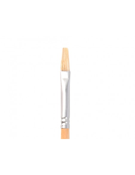 Pincel para pintura al oleo y acrilica liderpapel n 1 punta plana de pelo de cerda certificado fsc Pincel para pintura al oleo y acrilica liderpapel n 1 punta plana de pelo de cerda certificado fsc