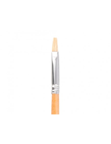 Pincel para pintura al oleo y acrilica liderpapel n 0 punta plana de pelo de cerda certificado fsc Pincel para pintura al oleo y acrilica liderpapel n 0 punta plana de pelo de cerda certificado fsc