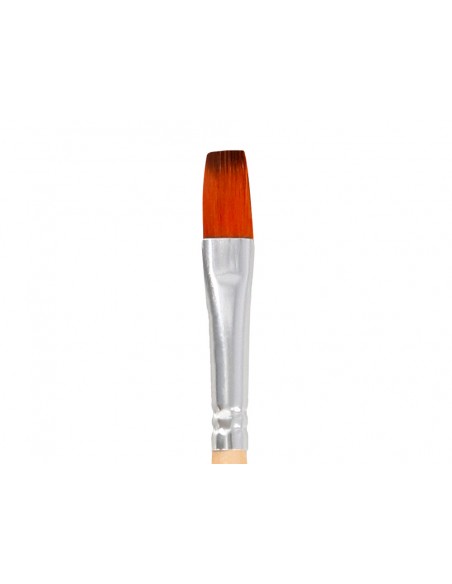 Pincel para pintura acrilica y acuarela liderpapel n 7 punta plana de pelo sintetico certificado fsc Pincel para pintura acrilica y acuarela liderpapel n 7 punta plana de pelo sintetico certificado fsc